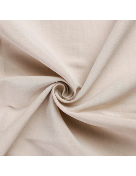 Étoffe de lin & viscose – Nude