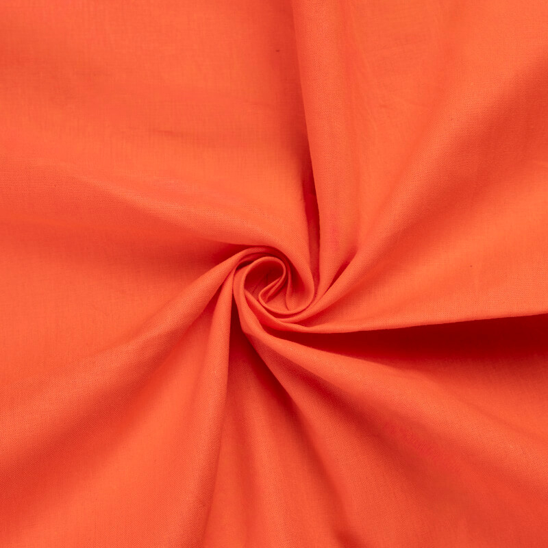 Cretonne 100% coton – Orange