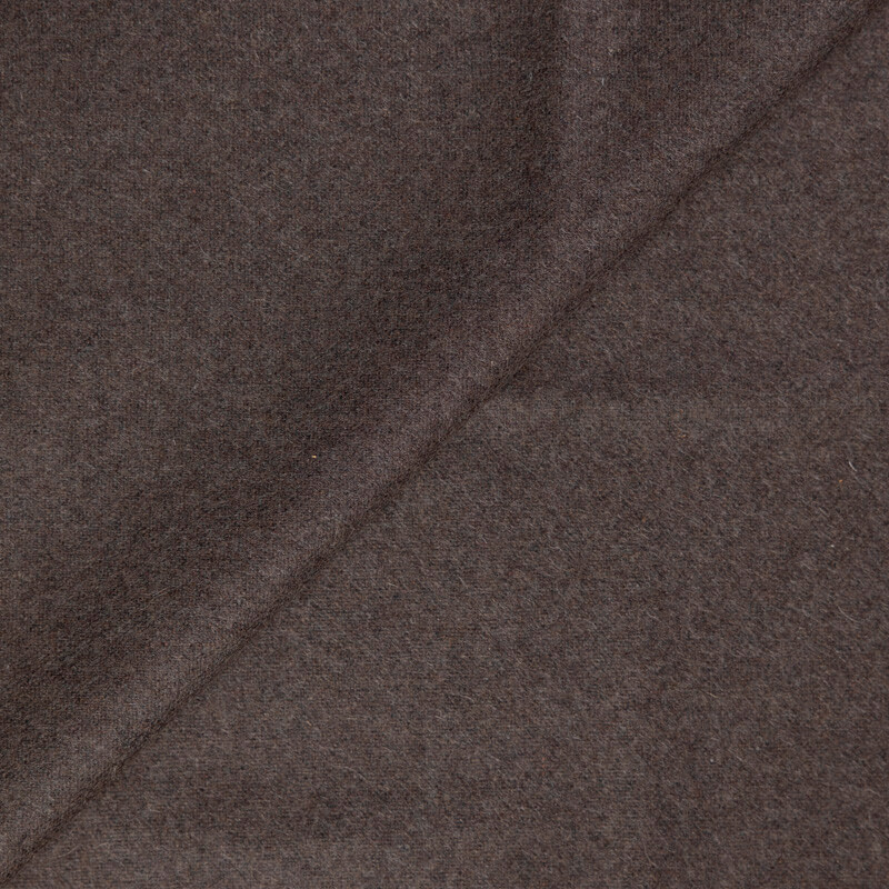 Flanelle de laine - Marron