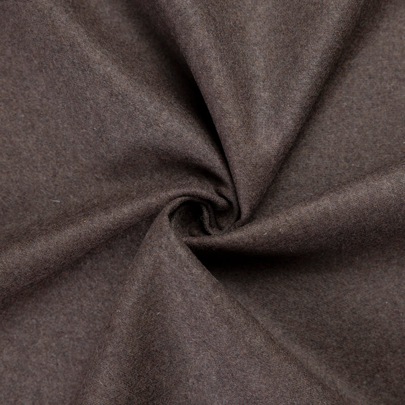 Flanelle de laine - Marron