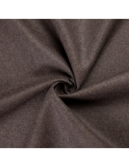 Flanelle de laine - Marron