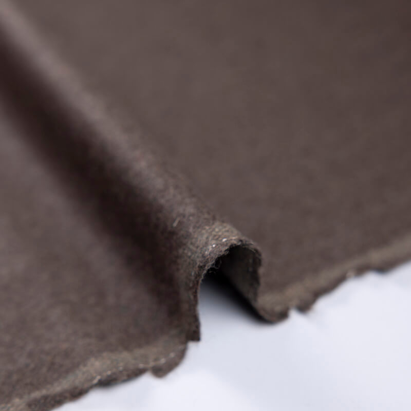 Flanelle de laine - Marron