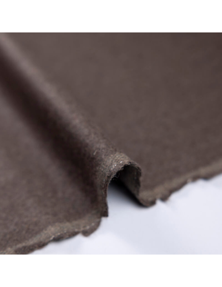 Flanelle de laine - Marron