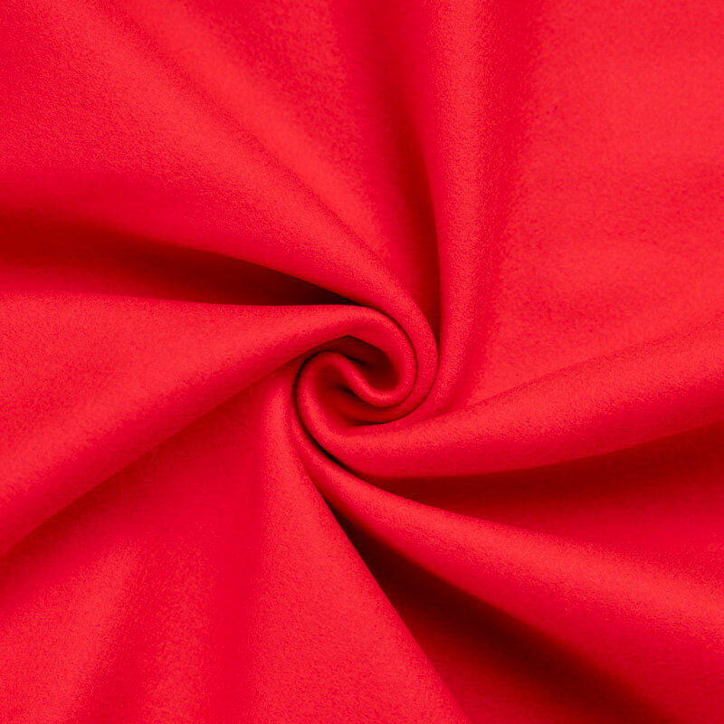 Drap de laine - Rouge
