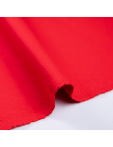 Drap de laine - Rouge