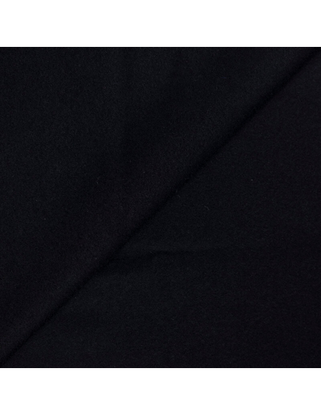 Drap de laine vierge & cachemire - Noir