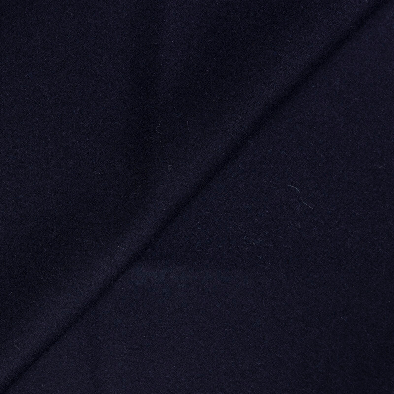 Drap de laine vierge & cachemire - Marine