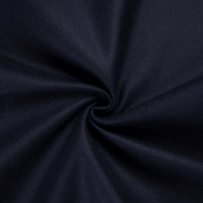 Drap de laine vierge & cachemire - Marine