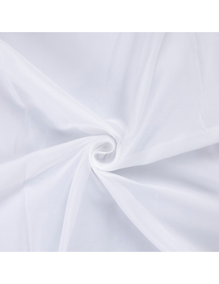 Mousseline de soie - Blanc
