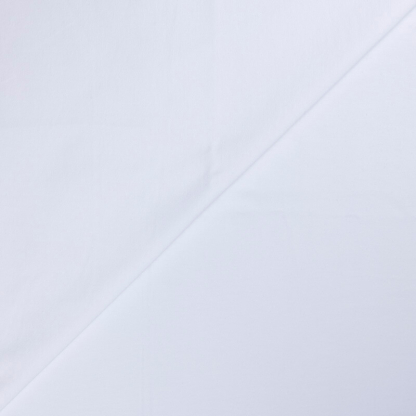 Jersey coton & élasthanne - Blanc optique