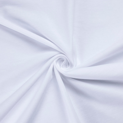 Jersey coton & élasthanne - Blanc optique 2