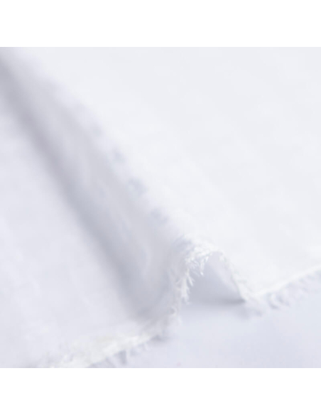 Mousseline jacquard – Carreaux blanc ton sur ton