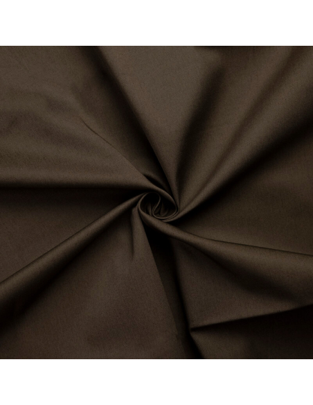 Gabardine coton & élasthanne – Vert kaki
