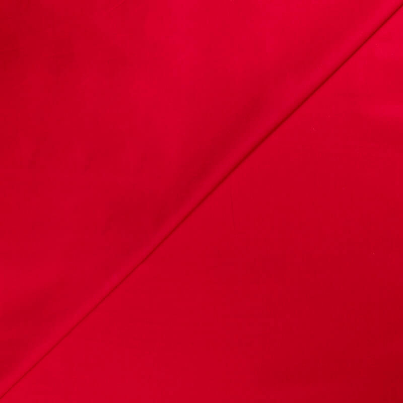 Gabardine 100% coton – Rouge