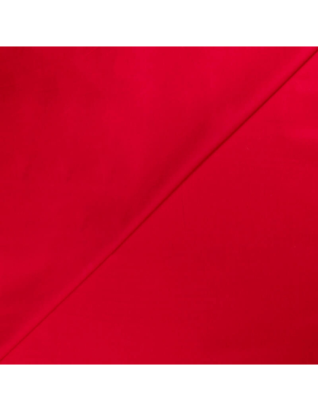 Gabardine 100% coton – Rouge