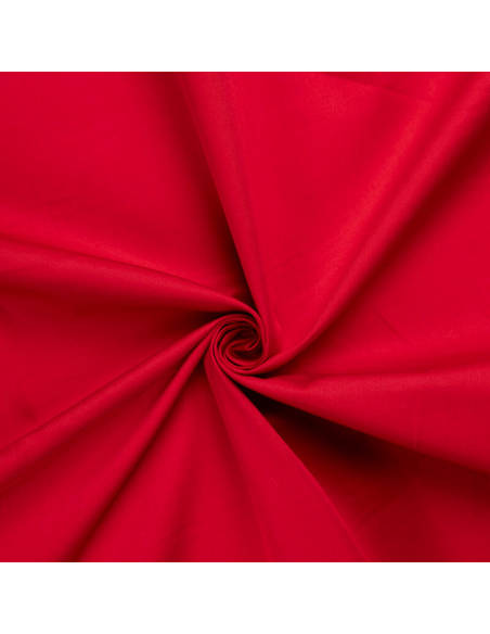 Gabardine 100% coton – Rouge