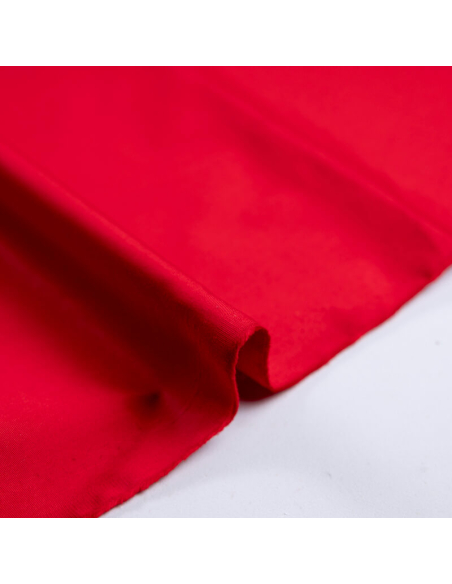 Gabardine 100% coton – Rouge