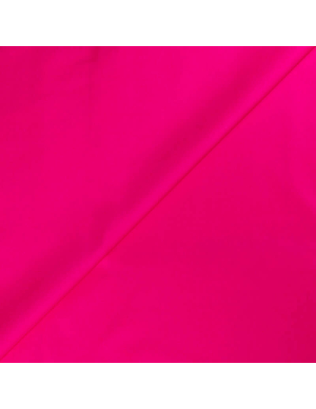 Gabardine fine coton & élasthanne – Fuchsia