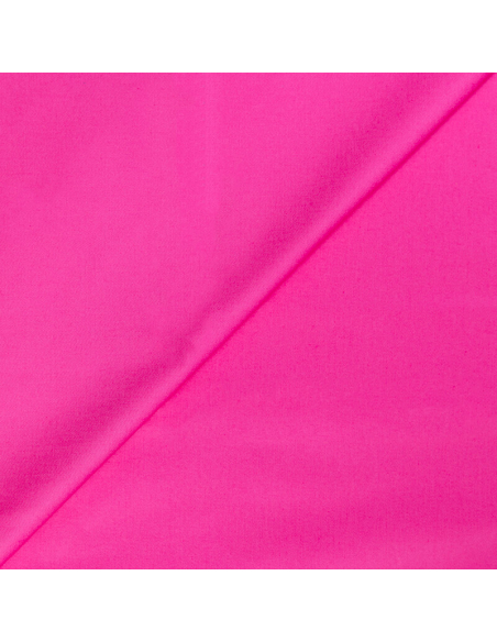 Gabardine fine coton & élasthanne – Rose