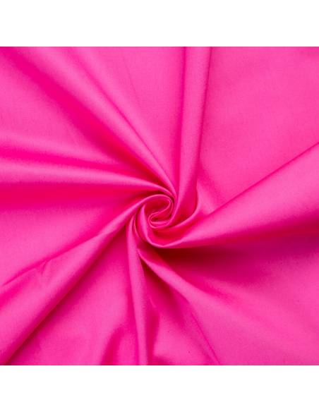 Gabardine fine coton & élasthanne – Rose