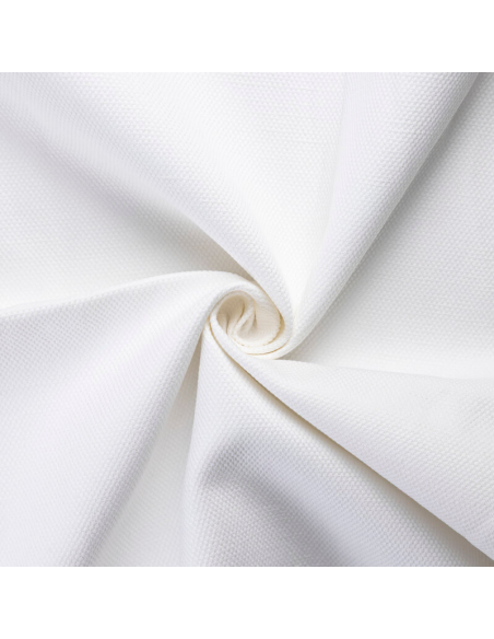 Piqué 100% coton - Blanc cassé