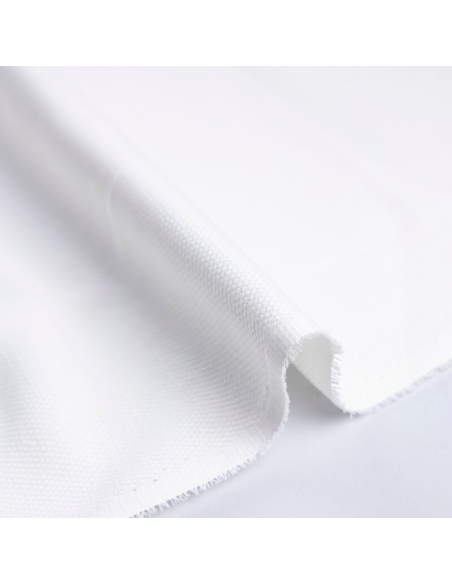 Piqué 100% coton - Blanc cassé