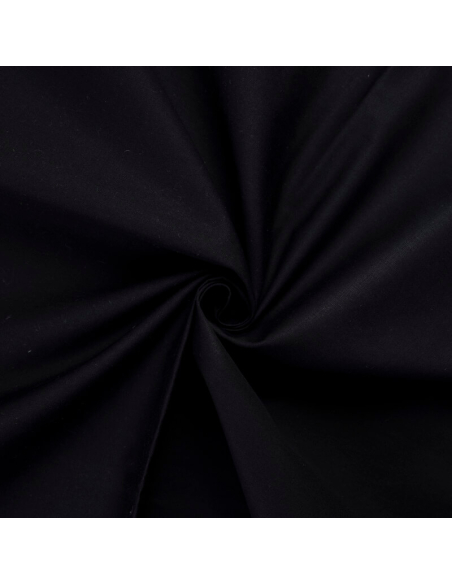 Toile 100% coton - Noir