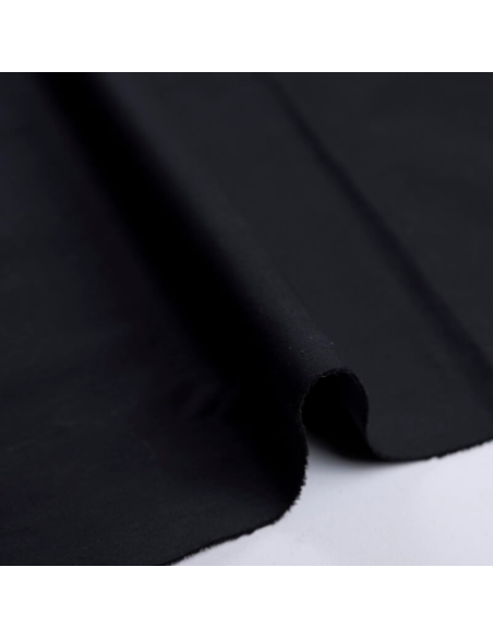 Toile 100% coton - Noir