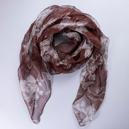 Carré 100% viscose - Motif...