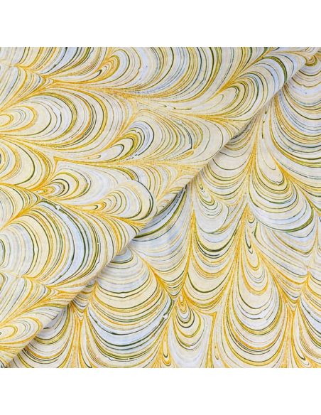 Bachette 100% coton - Coquillage jaune