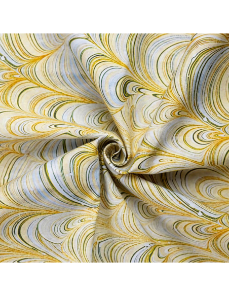 Bachette 100% coton - Coquillage jaune