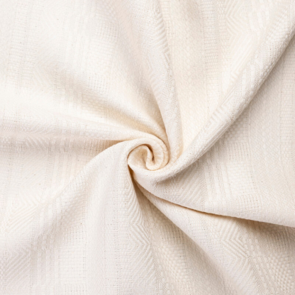 Jacquard 100% coton - Écru 2