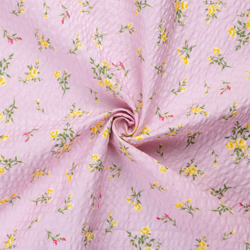 Seersucker 100% coton – Petites...