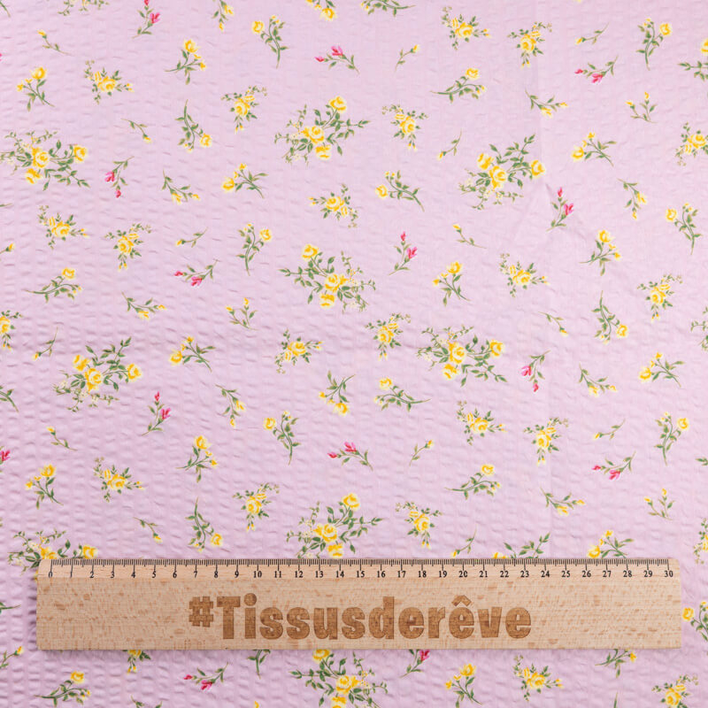 Seersucker 100% coton – Petites...