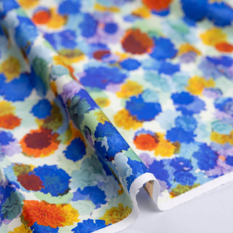 Popeline 100% coton – Fleurs...