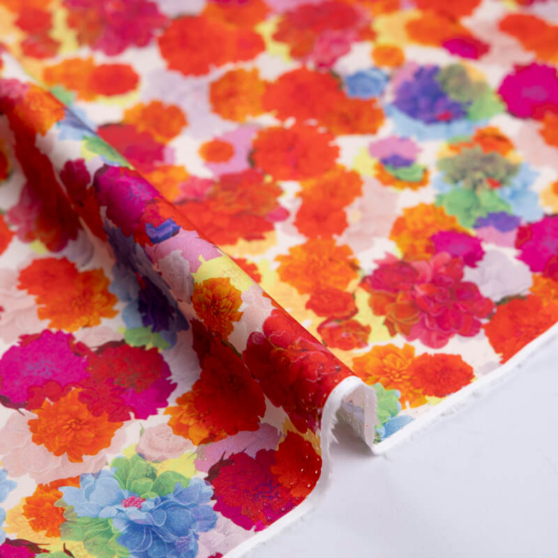Popeline 100% coton – Fleurs...