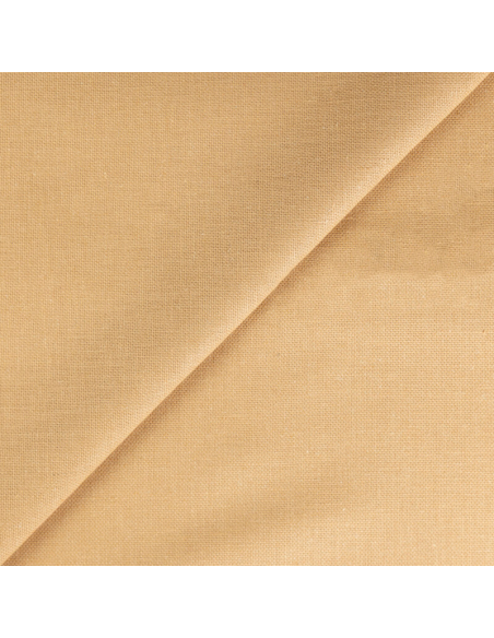 Étoffe de lin & coton - Ocre