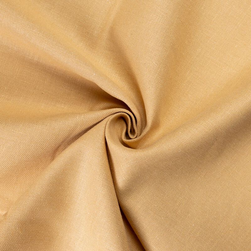 Étoffe de lin & coton - Ocre