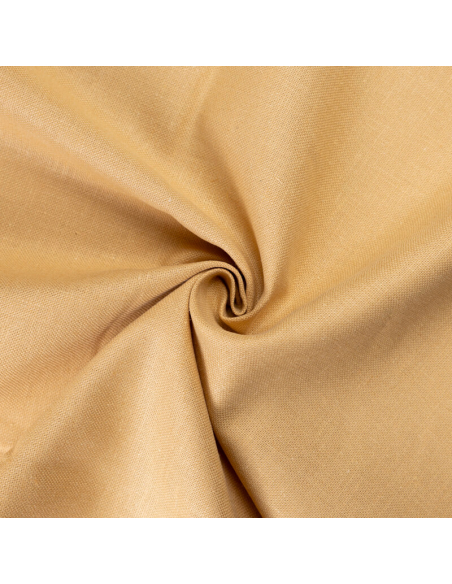 Étoffe de lin & coton - Ocre