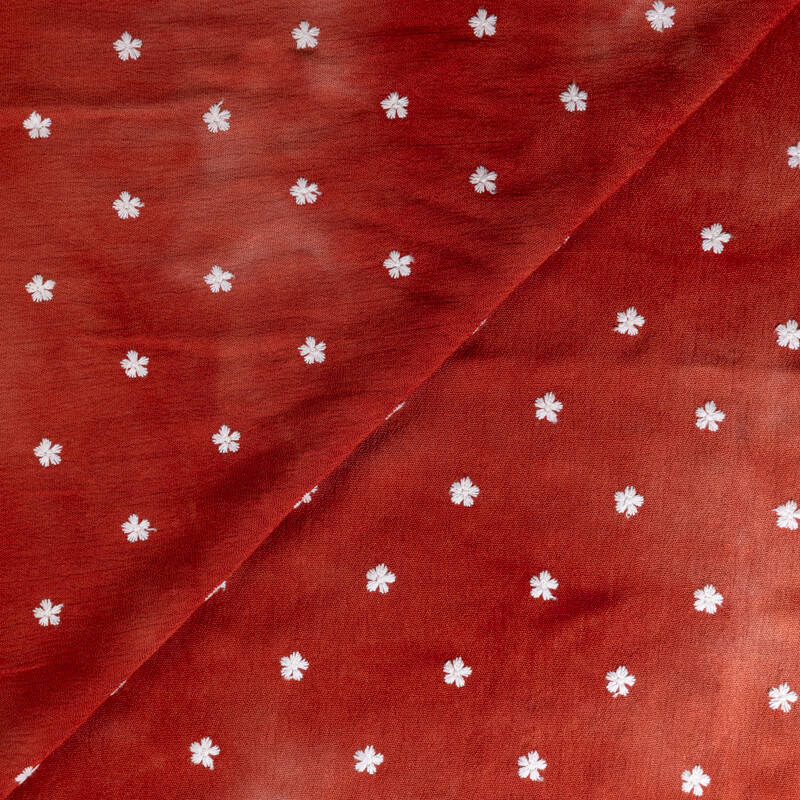 Crêpon 100% viscose – tie and dye...