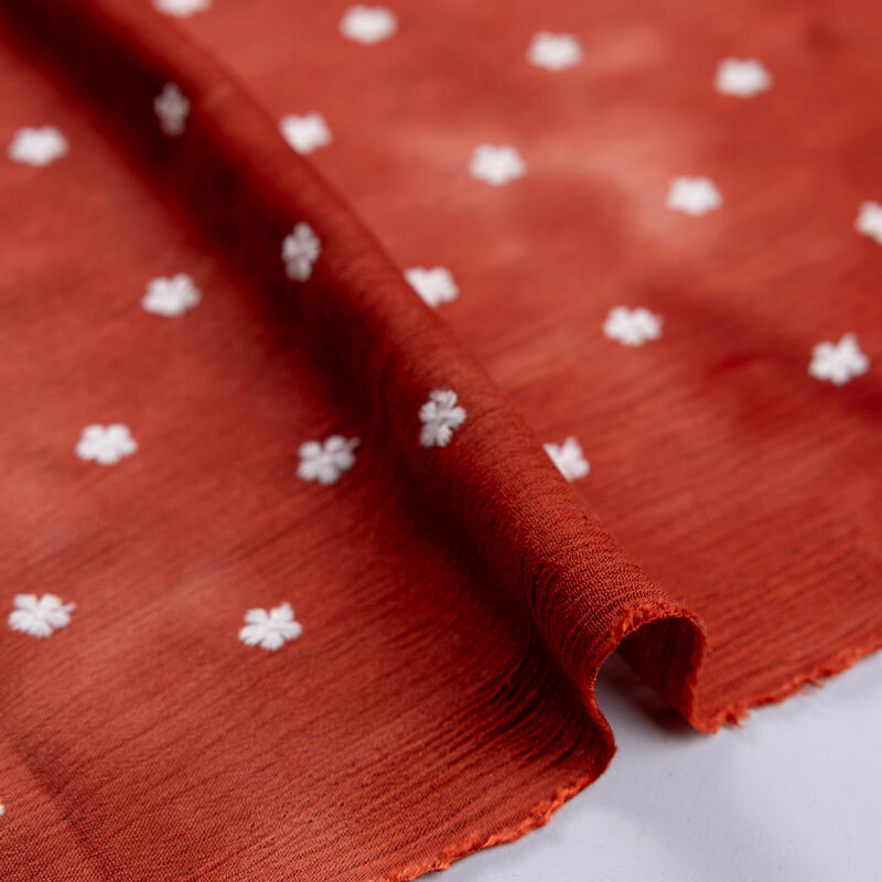 Crêpon 100% viscose – tie and dye...
