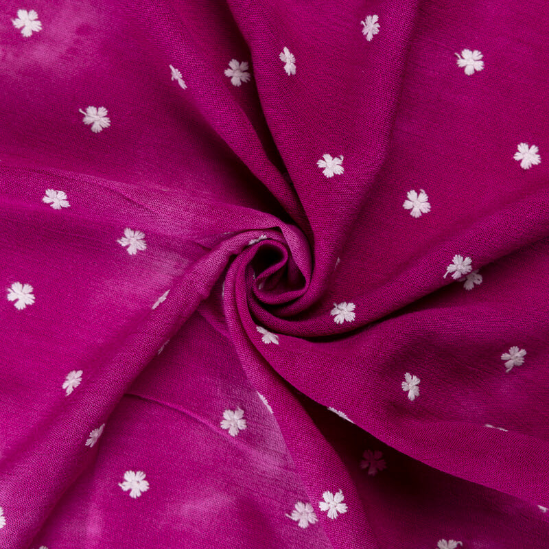 Crêpon 100% viscose – tie and dye...