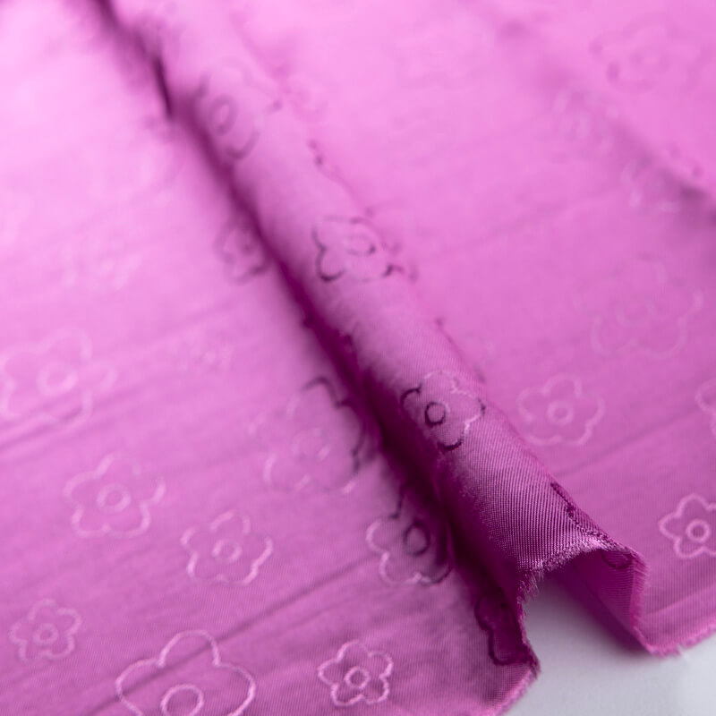Doublure jacquard acétate & viscose -...