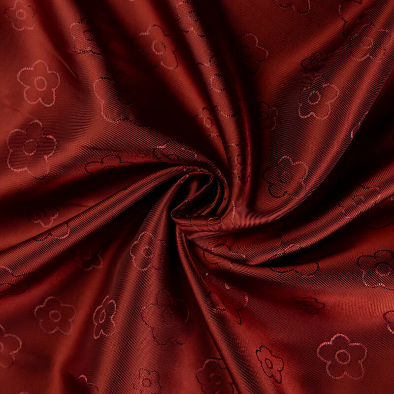 Doublure jacquard acétate & viscose -...
