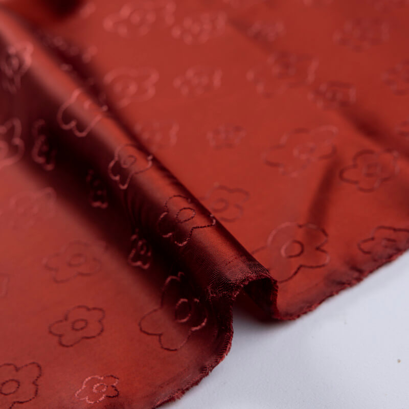 Doublure jacquard acétate & viscose -...