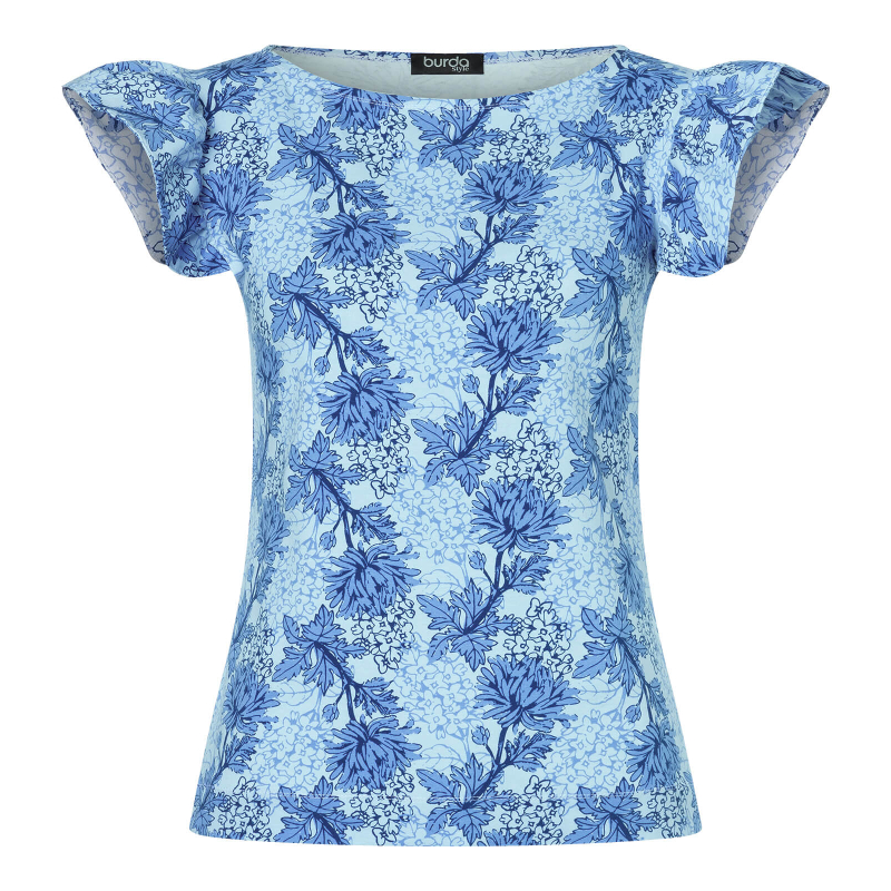 Patron Burda 5629 - Top femme facile...