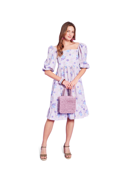 Patron Burda 5630 - Robe femme facile à coudre, coupe moderne et féminine