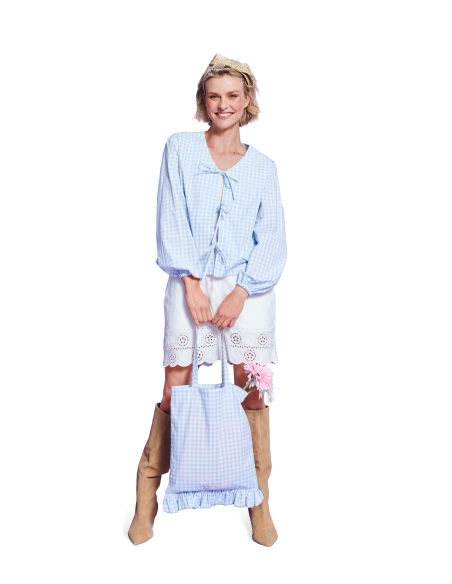 Patron Burda 5632 - Blouse femme facile à coudre, style bohème et manches ballon
