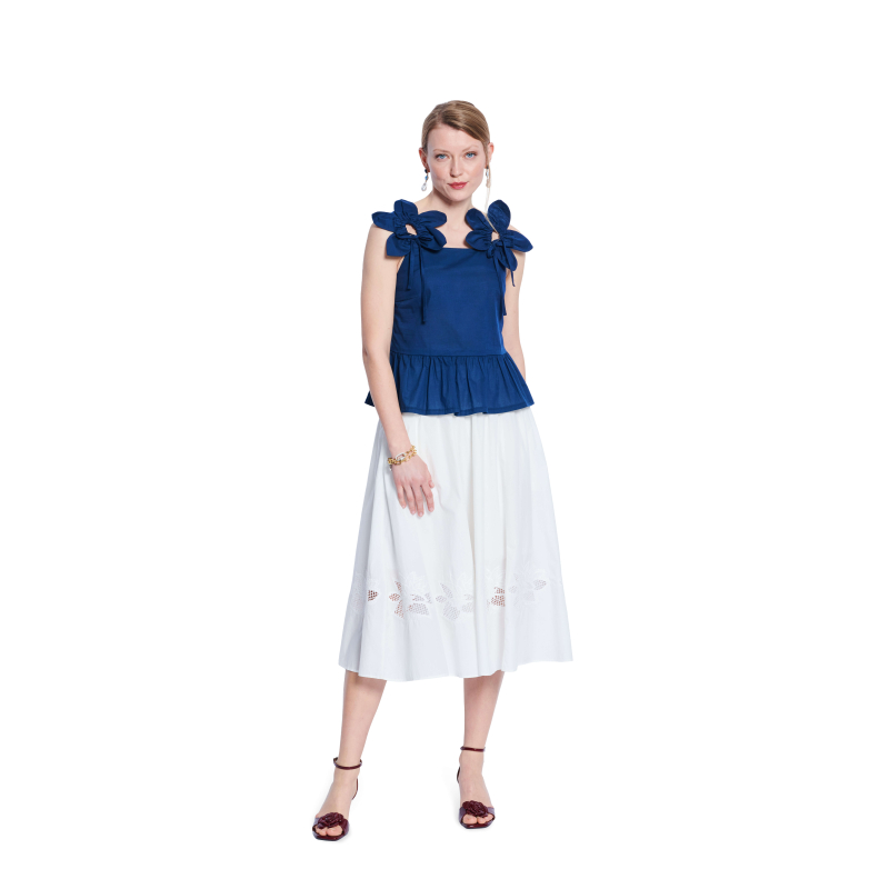 Patron Burda 5638 - Top femme à...