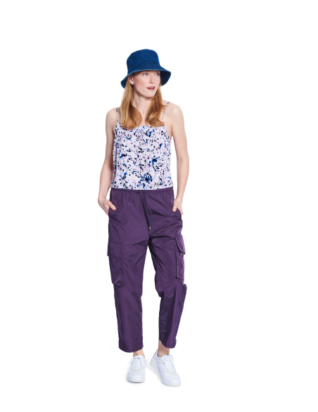 Patron Burda 5638 - Top femme à bretelles avec basque